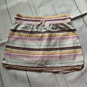 OshKosh Size 8 Striped Cotton Skirt